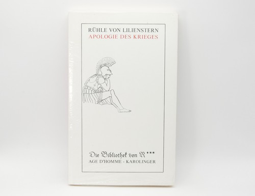 Apologie des krieges - apologie, –